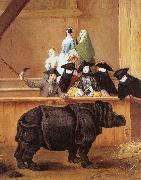 Pietro Longhi The Rhinoceros China oil painting reproduction